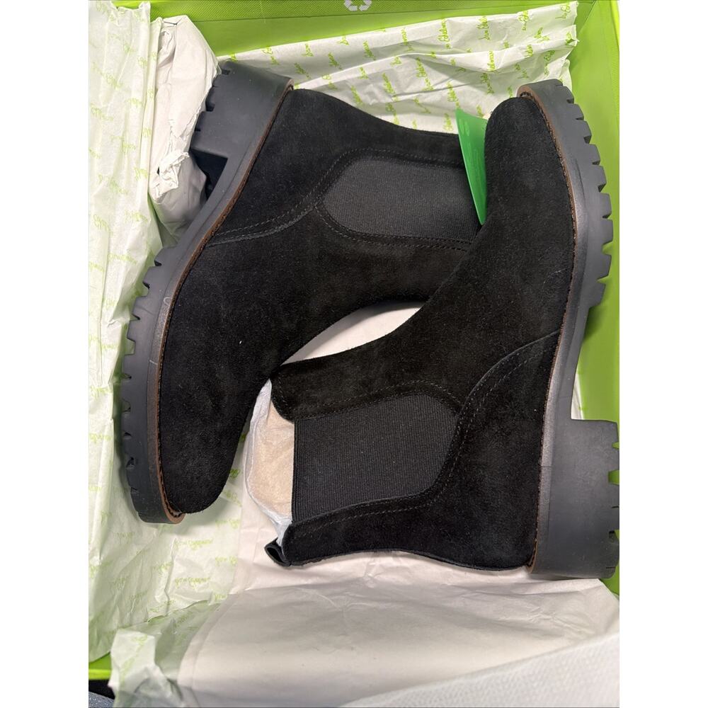 Sam Edelman Jazmine Black Suede 5.5 Medium Women’s Boot